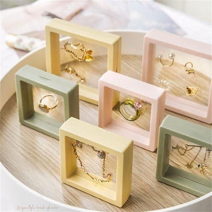✨ 3D Floating Display Frame – Luxury Jewellery & Collectibles Organizer (2PC) ✨