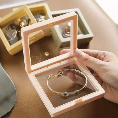 ✨ 3D Floating Display Frame – Luxury Jewellery & Collectibles Organizer (2PC) ✨