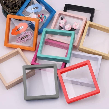 ✨ 3D Floating Display Frame – Luxury Jewellery & Collectibles Organizer (2PC) ✨